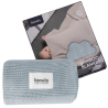 Kocyk bambusowy Lionelo Bamboo Blanket szary – 100×75 cm, 100% bawełny, antyalergiczny