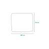 Kocyk bambusowy Lionelo Bamboo Blanket różowy – 100×75 cm, 100% bawełny, antyalergiczny