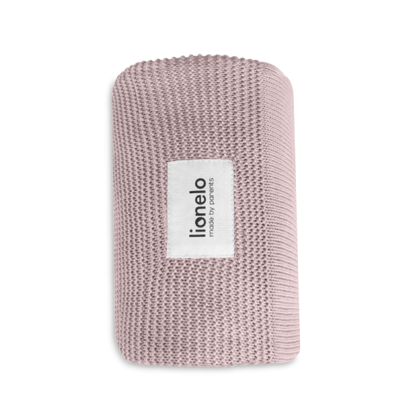 Kocyk bambusowy Lionelo Bamboo Blanket różowy – 100×75 cm, 100% bawełny, antyalergiczny