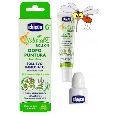 Chicco sztyft po ukąszeniu komarów 10ml – bez alkoholu, od 2 miesiąca | Ulga i chłodzenie Chicco sztyft po ukąszeniu komarów 10ml – bez alkoholu, od 2 miesiąca | Ulga i chłodzenie
