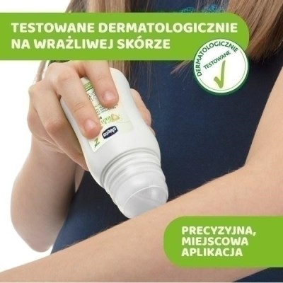 Chicco NaturalZ Roll-On na komary dla dzieci 60ml – naturalna ochrona od 2 miesiąca | Bez alkoholu