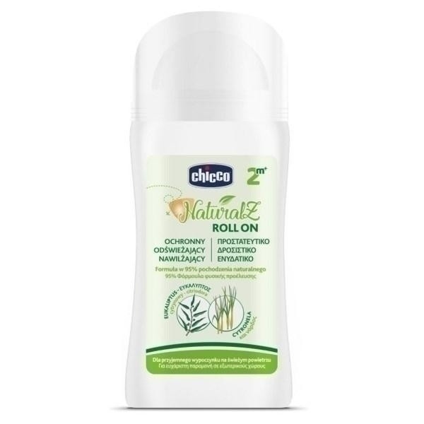 Chicco NaturalZ Roll-On na komary 60ml – ochrona, nawilżenie i świeżość dla dzieci od 2 miesiąca