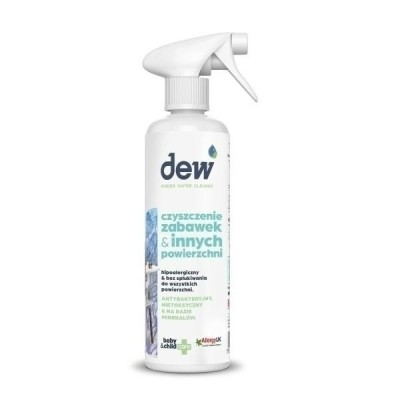 DEW dezynfekujący spray do zabawek i powierzchni 500ml – bez chemii, hipoalergiczny, bezpieczny
