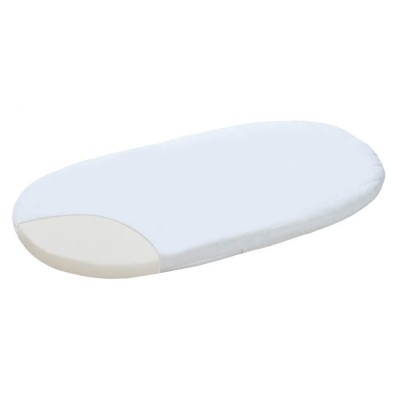 Prześcieradło z gumką 38x80 do wózka – Białe | Babymam