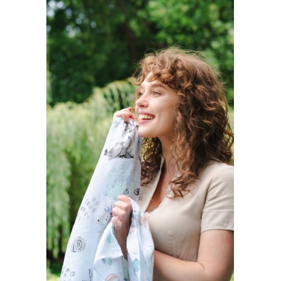 Pieluchy tetrowe 60x80 5-pak dżungla snów – 100% Bawełna | Babymam