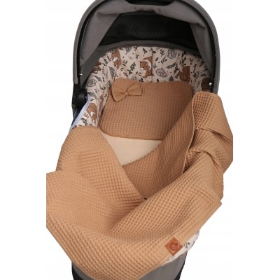 Prześcieradło z gumką 38x80 do wózka – Białe | Babymam