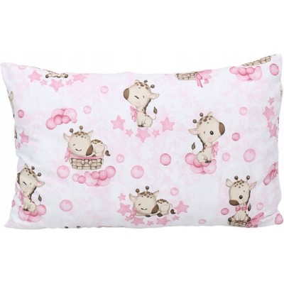 Pościel dziecięca 2-elementowa Żyrafka Zosia Róż 120x90 | Babymam Pościel dziecięca 2-elementowa Żyrafka Zosia Róż 120x90 | Babymam