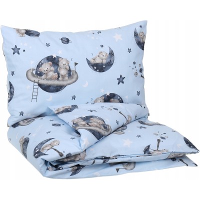 Pościel dziecięca 2-elementowa Miś Twardowski 120x90 | Babymam Pościel dziecięca 2-elementowa Miś Twardowski 120x90 | Babymam