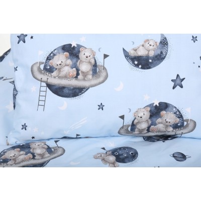 Pościel dziecięca 2-elementowa Miś Twardowski 120x90 | Babymam Pościel dziecięca 2-elementowa Miś Twardowski 120x90 | Babymam