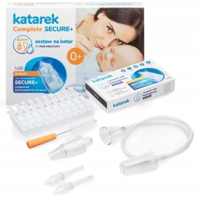 Katarek Complete Secure+ – Aspirator do Odkurzacza + 20 Ampułek Soli | Zestaw na Katar