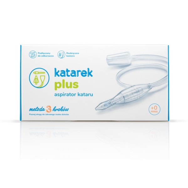 Katarek Plus Aspirator do Odkurzacza – Skuteczne Oczyszczanie Nosa Niemowląt od 1. Dnia Życia
