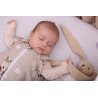 Regulowany śpiworek niemowlęcy 0m+ Babymam DOUBLE LIGHT muślinowy żyrafka zosia By3833