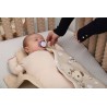 Regulowany śpiworek niemowlęcy 0m+ Babymam DOUBLE LIGHT muślinowy żyrafka zosia By3833