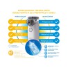 Nebulizator NebuCare Secure+ z solą Katarek – cichy, bezprzewodowy inhalator, do inhalacji w domu i podróży