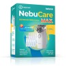 NebuCare MAX – cichy nebulizator siateczkowy z solą Katarek do inhalacji dzieci | inhalator w domu i podróży