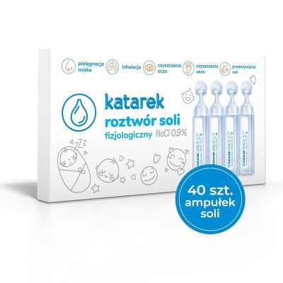 NebuCare MAX – bezprzewodowy nebulizator siateczkowy z 40 ampułkami soli Katarek