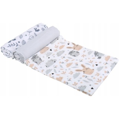 Pieluszki muślinowe PREMIUM 3 szt. – Lesni przyjaciele| Babymam