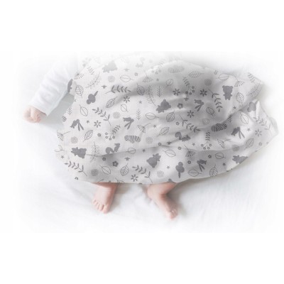 Pieluszki muślinowe PREMIUM 3 szt. – Lesni przyjaciele| Babymam