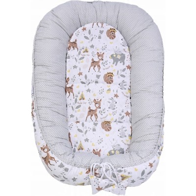 Komplet niemowlęcy PREMIUM 7w1 – Kokon, Rożek, Kocyk |Jelonek i przyjaciele | Polski produkt