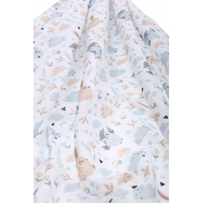 Multifunkcjonalny otulacz muślinowy 120x120 cm – Babymam