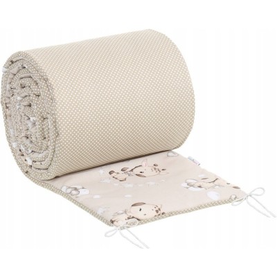 Dwustronny ochraniacz na szczebelki łóżeczka 180x30 – Żyrafka Zosia | Babymam Dwustronny ochraniacz na szczebelki łóżeczka 180x30 – Żyrafka Zosia | Babymam
