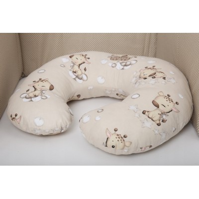 Dwustronny ochraniacz na szczebelki łóżeczka 180x30 – Żyrafka Zosia | Babymam Dwustronny ochraniacz na szczebelki łóżeczka 180x30 – Żyrafka Zosia | Babymam