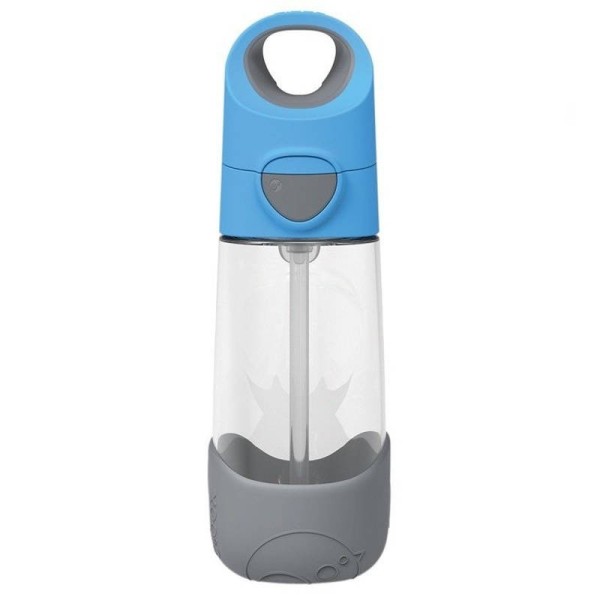 Tritanowa butelka ze słomką B.box | Blue Slate 450ml 9m+