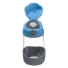 Tritanowa butelka sportowa z ustnikiem B.box |Blue Slate 450ml 3+