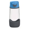 Tritanowa butelka sportowa z ustnikiem B.box |Blue Slate 450ml 3+