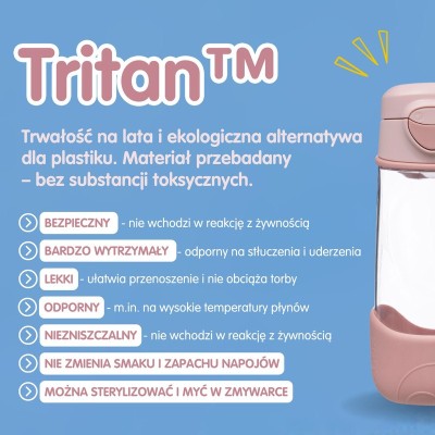 Butelka sportowa dla dziecka 450 ml Tritan™ – lekka, szczelna, kolorowa | b.box Butelka sportowa dla dziecka 450 ml Tritan™ – lekka, szczelna, kolorowa | b.box
