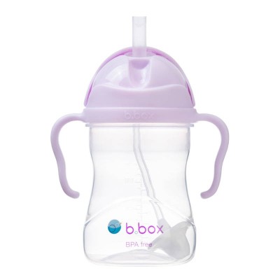 Bidon b.box Boysenberry 240 ml – pastelowy kubek z rurką dla dzieci, szczelny, bez BPA Bidon b.box Boysenberry 240 ml – pastelowy kubek z rurką dla dzieci, szczelny, bez BPA