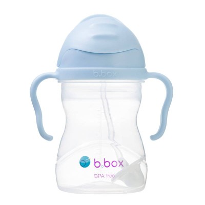 Bidon b.box Boysenberry 240 ml – pastelowy kubek z rurką dla dzieci, szczelny, bez BPA Bidon b.box Boysenberry 240 ml – pastelowy kubek z rurką dla dzieci, szczelny, bez BPA