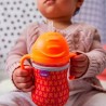 Bidon dla dzieci kubek niekapek ze słomką b.box | arbuzowy 240ml 6m+