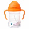 Bidon dla dzieci kubek niekapek ze słomką b.box | pomarańczowy 240ml 6m+
