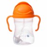 Bidon dla dzieci kubek niekapek ze słomką b.box | pomarańczowy 240ml 6m+