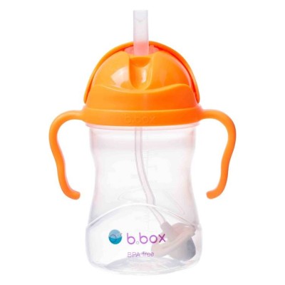 Bidon b.box Boysenberry 240 ml – pastelowy kubek z rurką dla dzieci, szczelny, bez BPA Bidon b.box Boysenberry 240 ml – pastelowy kubek z rurką dla dzieci, szczelny, bez BPA