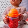 Bidon dla dzieci kubek niekapek ze słomką b.box | pomarańczowy 240ml 6m+