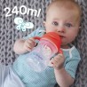 Bidon dla dzieci kubek niekapek ze słomką b.box | malinowy 240ml 6m+