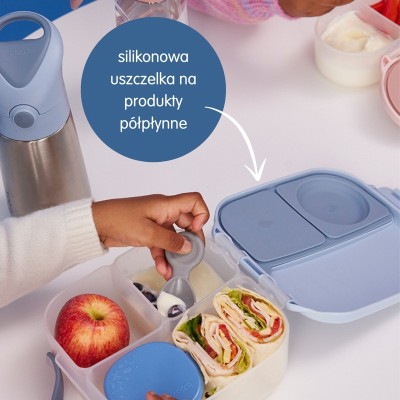 Lunchbox b.box mini dla dzieci – szczelne pudełko z przegródkami | Do szkoły i na wycieczkę Lunchbox b.box mini dla dzieci – szczelne pudełko z przegródkami | Do szkoły i na wycieczkę