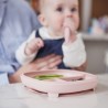 Talerzyk z przyssawką dla dzieci b.box |trójdzielny 2w1 Blush