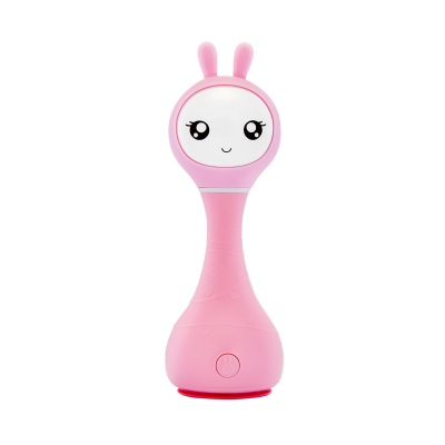 Alilo Smarty Bunny R1 różowy – króliczek edukacyjny z muzyką i kolorami