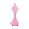 Alilo Smart Bunny R1 różowy | Interaktywny króliczek edukacyjny grzechotka z muzyką i światłem