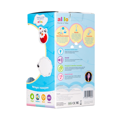 Alilo Smarty Bunny R1 różowy – króliczek edukacyjny z muzyką i kolorami