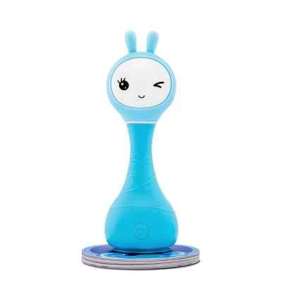 Alilo Smarty Bunny R1 niebieski – króliczek edukacyjny z muzyką i kolorami