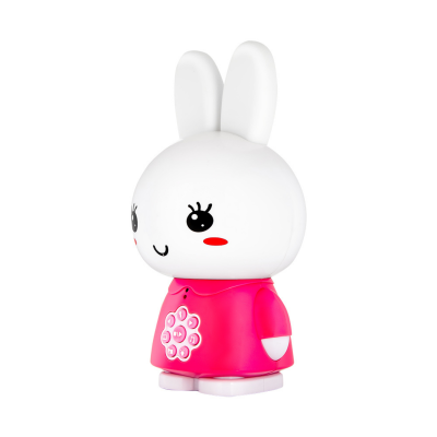 Alilo Honey Bunny G6 – króliczek edukacyjny z MP3, lampką nocną i bajkami | różowy