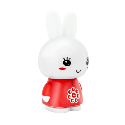 Alilo Honey Bunny G6 – króliczek edukacyjny z MP3, lampką nocną i bajkami |czerwony