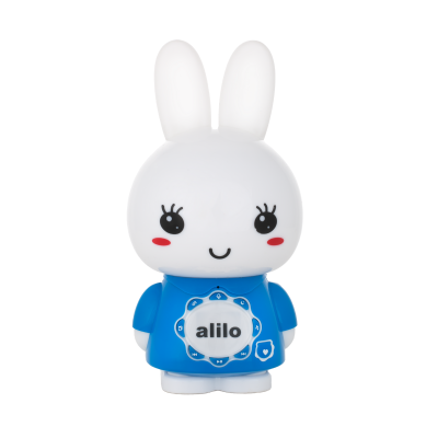 Alilo Big Bunny G7C – interaktywny króliczek MP3, bajki, dyktafon, lampka i głośnik do komputera | niebieski