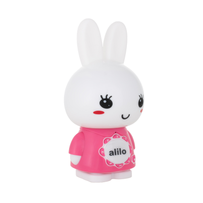 Alilo Big Bunny G7C – interaktywny króliczek MP3, bajki, dyktafon, lampka i głośnik do komputera | różowy