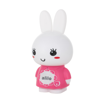 Alilo Big Bunny G7C – interaktywny króliczek MP3, bajki, dyktafon, lampka i głośnik do komputera | różowy