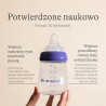 Butelka do karmienia ze smoczkiem o średnim przepływie Natural Wave | Lansinoh 3m+ 240 ml